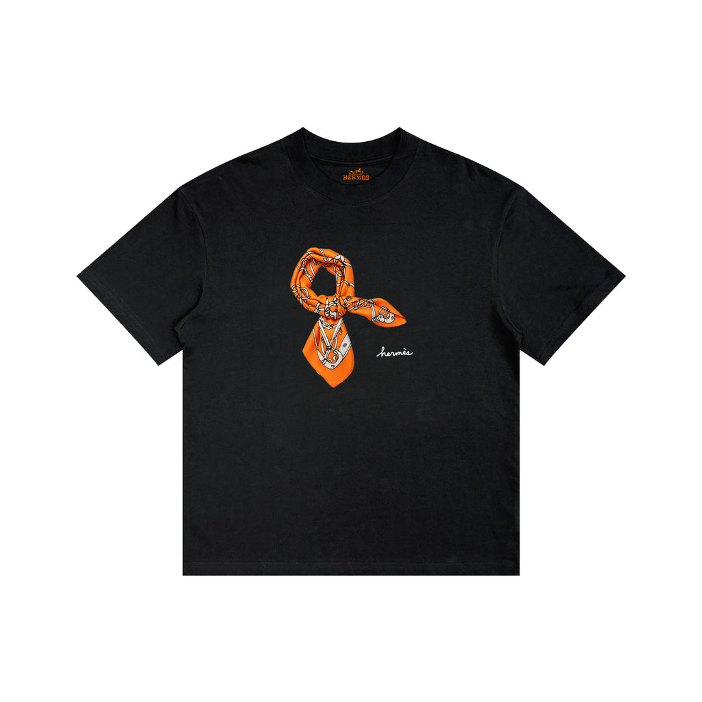 HERMES Kaos Logo Seri Huruf, Unisex '"COD '"  HE - 38