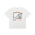 HERMES Kaos Logo Seri Huruf, Unisex '"COD '"  HE - 39