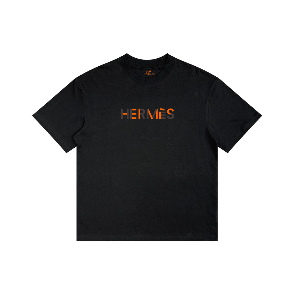 HERMES Kaos Logo Seri Huruf, Unisex '"COD '"  HE - 40