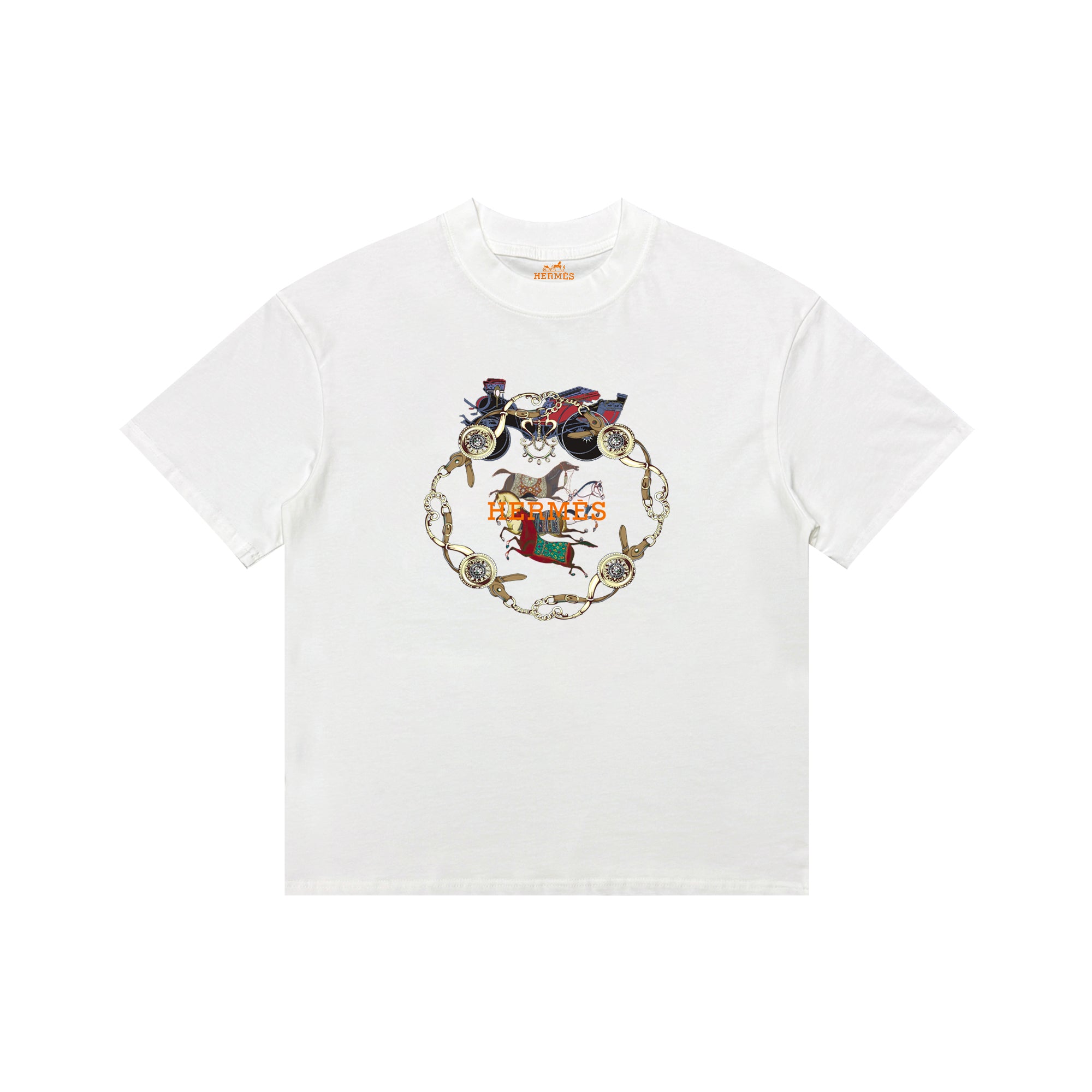 HERMES Kaos Logo Seri Huruf, Unisex '"COD '"  HE - 41