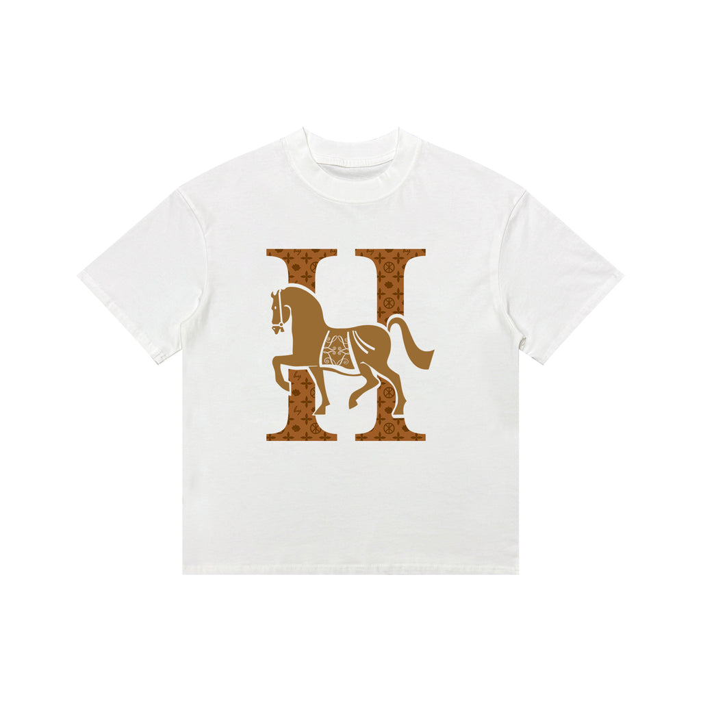 HERMES Kaos Logo Seri Huruf, Unisex '"COD '"  HE - 27