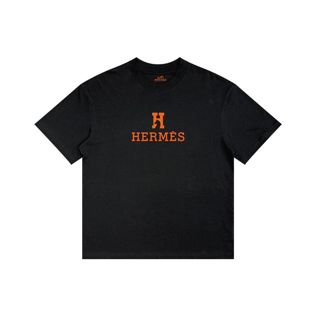 HERMES Kaos Logo Seri Huruf, Unisex '"COD '"  HE - 43