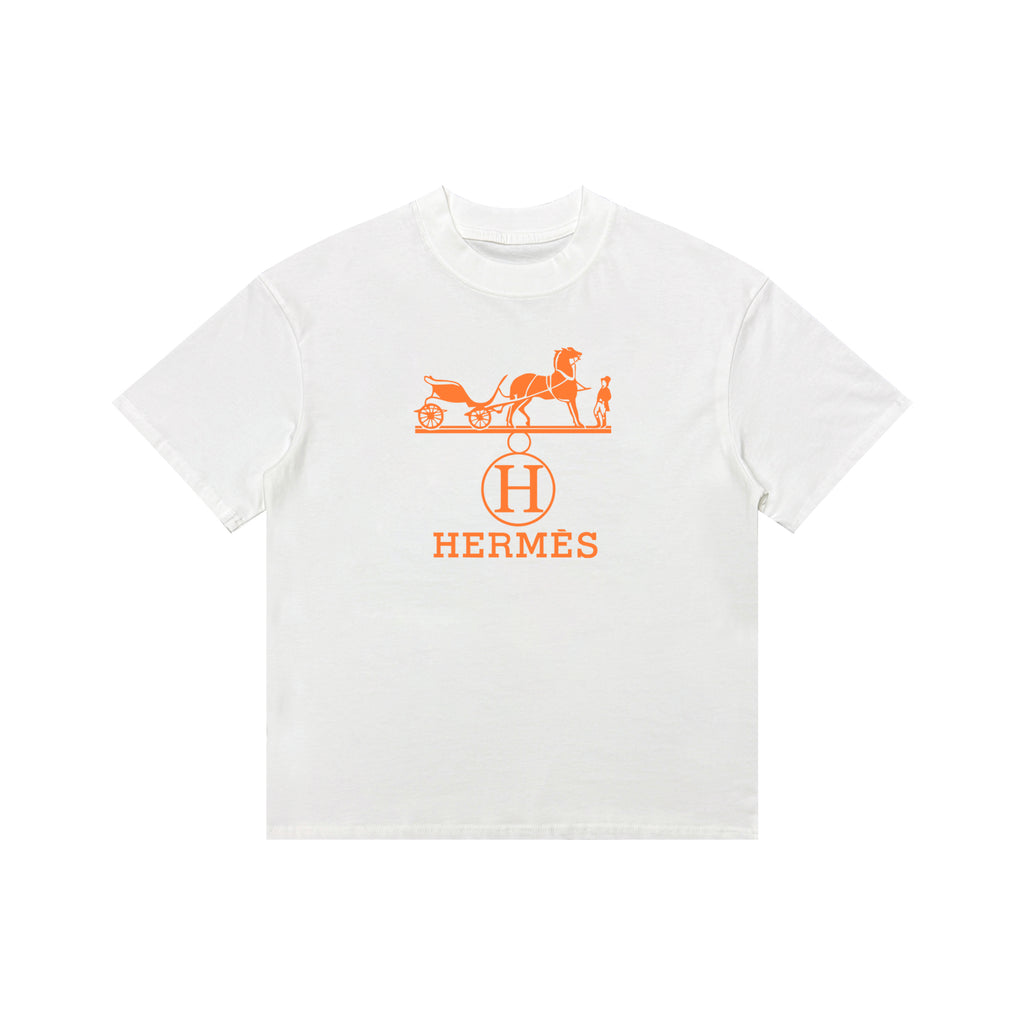 HERMES Kaos Logo Seri Huruf, Unisex '"COD '"  HE - 29