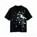 HERMES Kaos Logo Seri Huruf, Unisex '"COD '"  HE - 20