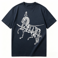 HERMES Kaos Logo Seri Huruf, Unisex '"COD '"  HE - 22
