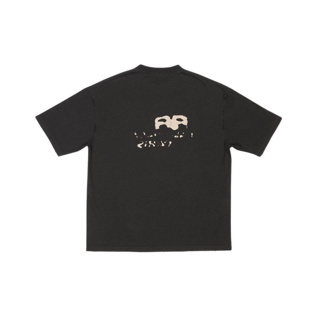 Kaos Pendek Balenciaga dengan Motif Gambar/Cetak, Cocok untuk Pria dan Wanita -BA-4