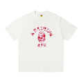 A BATHING APE Kaos Logo Seri Huruf, Unisex '"COD '"  AP-204