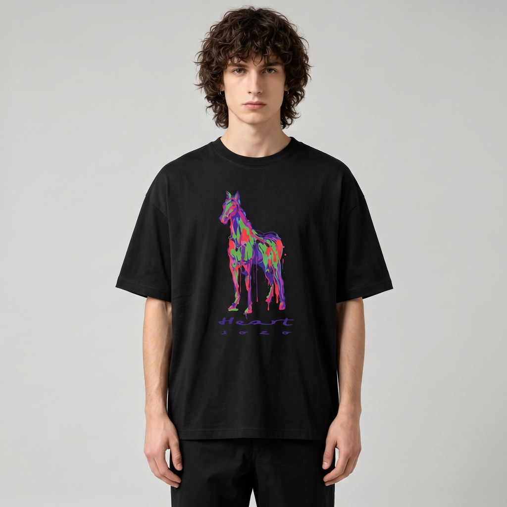 HERMES Kaos Logo Seri Huruf, Unisex '"COD '"  HE - 37