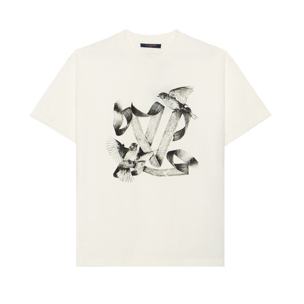 LV Kaos Logo Seri Huruf, Unisex, COD '-L-06