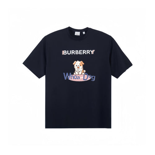 Burberry Kaos Logo Seri Huruf, Unisex, COD '"B-38