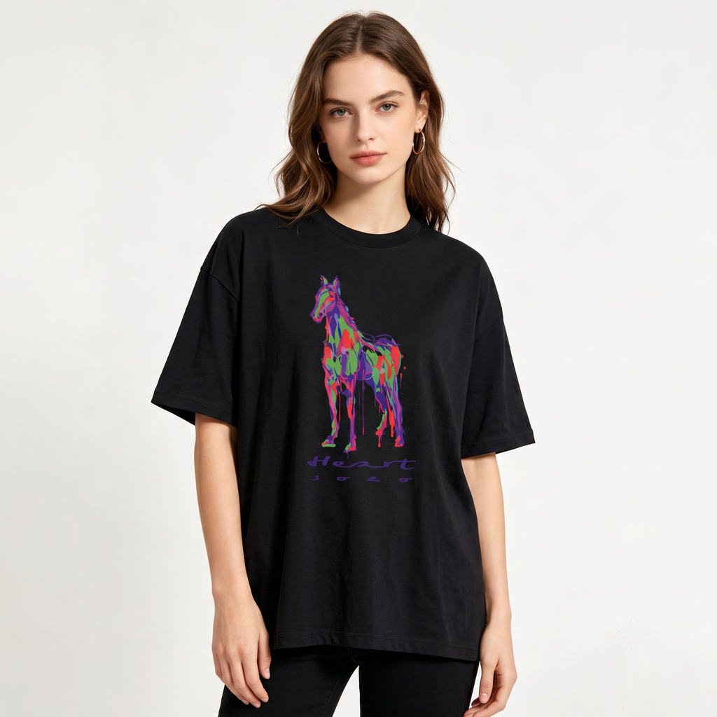 HERMES Kaos Logo Seri Huruf, Unisex '"COD '"  HE - 37
