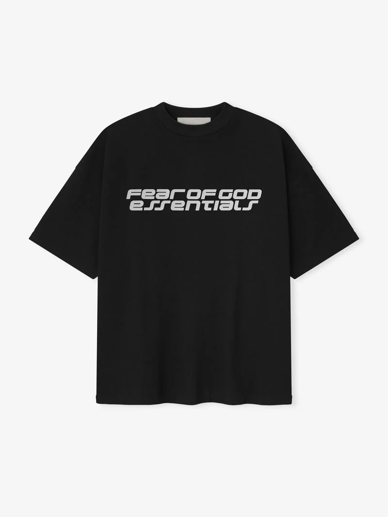 FEAR OF GOD Essentials Kaos Logo Seri Huruf, Unisex '"COD '"  FOG - 6