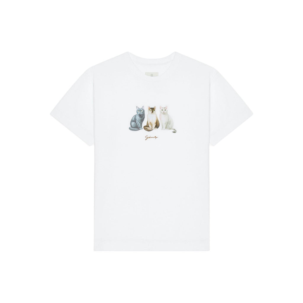 Kaos Givenchy Bermotif, Unisex -J-38